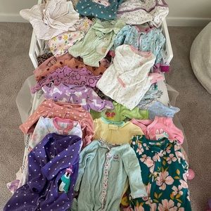 26 sleepers sizes range from 3-6M to 24 month excellent used condition